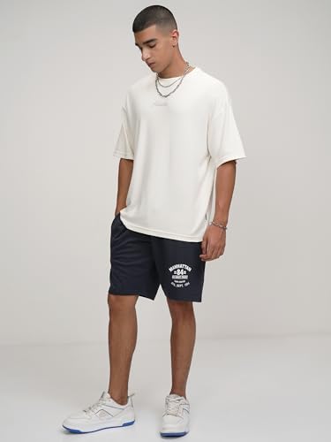 Image of Highlander Men's Slim Fit Regular Shorts | Solid | Strachable Shorts| Mid-Rise| Shorts