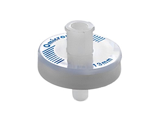 Image of OMICRON SFTF13RB PTFE(Hydrophobic) Chromatography Syringe Filters, 0.2 Micron, 13mm HPLC Certified, Non-Sterile (Pack of 100) (Closely Similar to 6784-1302 or UX-15945-40)