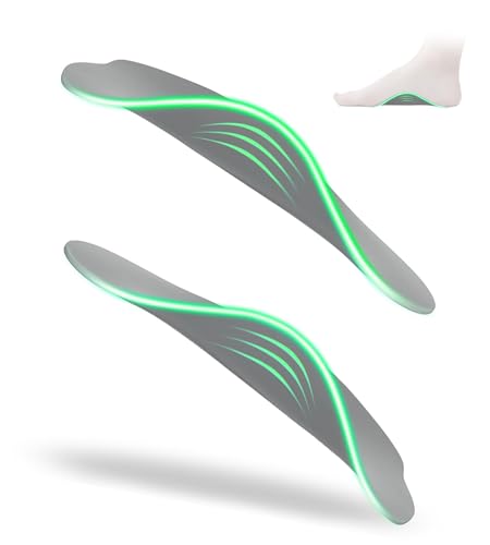 Image of Arch Support Inserts Women Men Orthotic Plantar Fasciitis Foot Pain Relief