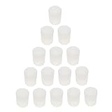 TOYANDONA 1set Silicone Shot Glass Molds Create Glasses for Cocktails Vodka Whiskey Flexible Non-stick Design for Easy Release for Parties Diy Crafting