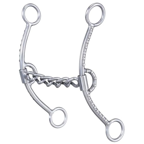 Tough 1 Sweet Iron Chain Mouth Lifter Snaffle Bit
