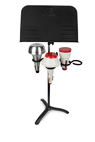 Gator Frameworks Clamping Rest For Four (4) Various-Size Horn Mutes Trumpet Stand (Gfw-Bno-Muterest4) #TOP4