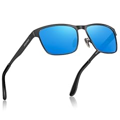 A4: Matte Black Frame Ice-blue Mirror