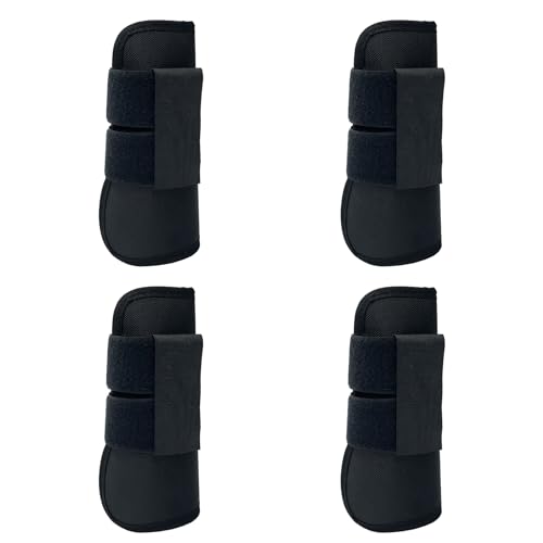 KALASONEER Horse Tendon Boots,Open Front and Back Boot for Horse,Protective and Breathable Design for Ultimate Comfort-4Pcs (4 Pcs)