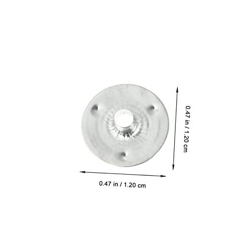 5 bolsas de clips base de hierro para mechas de vela miniatura 7