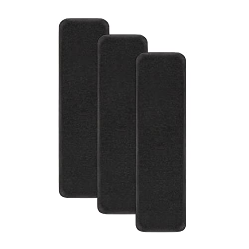 Image of Timber Acoustics Soundproofing Wooden Foam Panels, Acoustic Room Treatment (Set of 3) (1' x 3' x 1.5 inch) (Black)