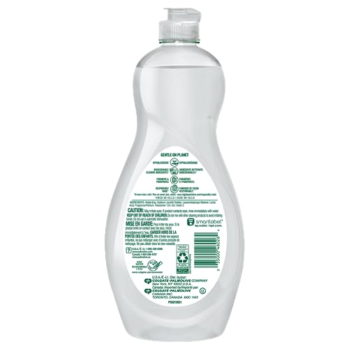Image of Palmolive Ultra Dishwashing Liquid, Pure + Clear Original 591 ml
