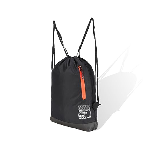 Image of DIVULGE Drawstring Polyester Multi Utility Bag for Sports, Gym (beige)