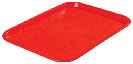 Cafeteria Tray - Red - 14-in x 18-in