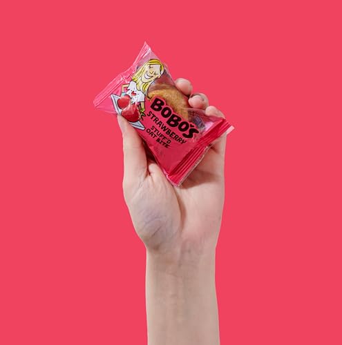 Image of Bobo's Oatmeal Bites, Strawberry, Chocolate Chip, Apple Pie Variety (36 ct)