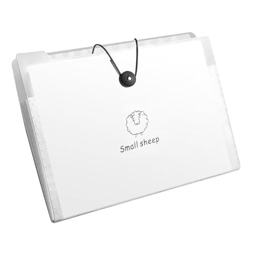 A4 ドキュメントファイル 8仕切り PP製 ジャバラ収納ケース クリアカラー 対応サイズ整理 収納便利 2個セット