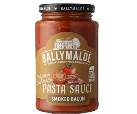 Ballymaloe Sauce irlandaise à pâtes au bacon fumé 400 g - Sauce à pâtes au bacon fumé ne fait pas exception, donnant à la sauce une saveur unique Cover