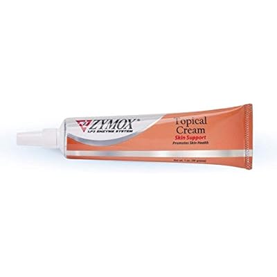 Pet King Brands ZYMOX Veterinarian Strength Topical Cream للكلاب والقطط ، 1oz