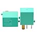 Aeola 2 Pack G8HN-H70 G8HN-1A4T-RH 39792-SDA-A01 Micro Iso 4 Prong Wiper Relay | Fits Honda Accord Civic Crosstour CR-V Pilot Odyssey Ridgeline,Acura MDX RDX RL RLX TL TLX TSX ZDX