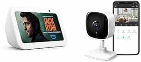 Amazon.com: Echo Show 5 with TP-Link Tapo 2K Indoor Security