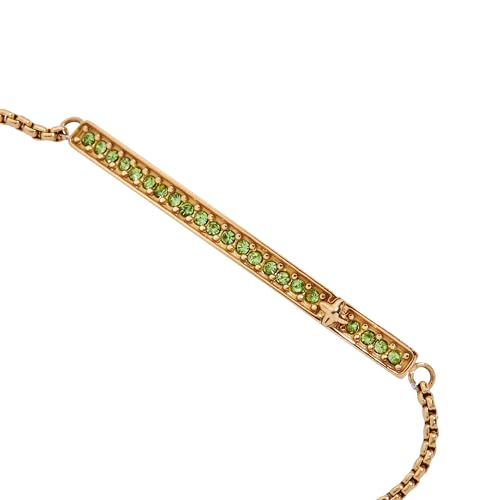 Image of Alex and Ani Pave Bolo Birthstone Bracelet - Stainless Steel Gold /Silver, Perfect for Stacking, Adjustable Birthstone Bracelet for Women, Ideal Gift Jewelry