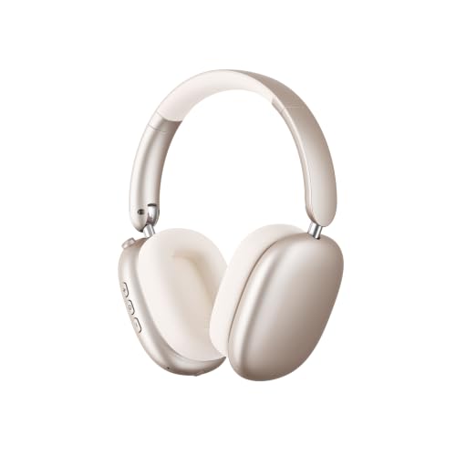Image of Wentronic Over Ear Headphones with Microphone - Gold