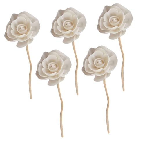 5 Varillas de Difusor de Rattan PRETYZOOM miniatura 1