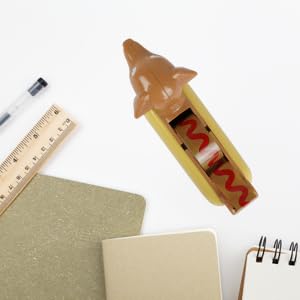 Amazon.co.jp: YOBROデスク用テープカッター、ホットドッグデザイン