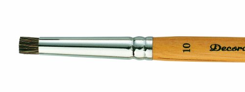 Pinceaux pour pochoir matériel peinture loisirs créatifs brosse ronde 3550-10