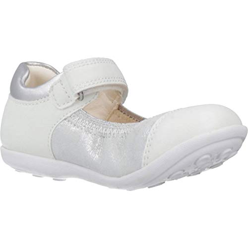 Geox B Jodie B, Ballerine Bimba 0-24, Bianco