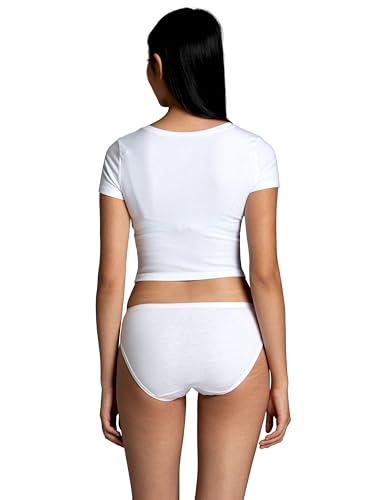 Fruit of the Loom Women's Plus Size Underwear Briefs, Fit for Me, Designed to Fit Your Curves Underwear (pack of 6)