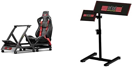 Subsequent Degree Racing GTTrack Simulator Cockpit (NLR-S009) & Free Standing Keyboard and Mouse Tray (NLR-A012)