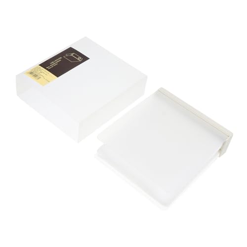 OSOLADY 1Pc Capacity CD Optical Disks Storage Box with Label Cards for Organized Home and Vehicle Use Durable Design for Easy and Protection