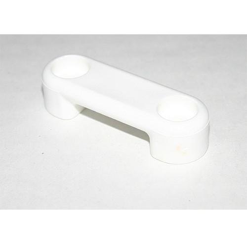 Nautos HPN051 - Flat Saddle - 50MM Webbing - Heavy Duty - Set of 4 Pieces - Black or White (White)