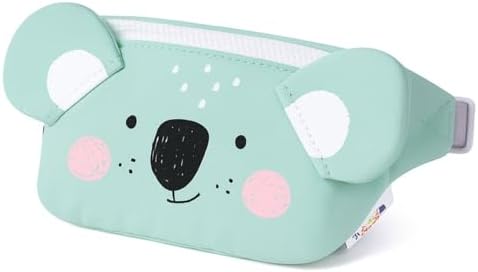 SUNVENO Kids Fanny Pack for Boys and Girls, Cute Cartoon Crossbody Belt Bag, Toddler Sling Waist Pack for Ages 2-8, Beach Vacation Essentials, Birthday Gift Idea for Toddlers and children,Teddy