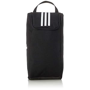 adidas Uniseks-Volwassen Tiro Primegreen Shoe Bag, Black/White, One Size