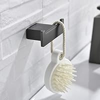 Amazon｜グレーダブルタオルバーバスルームアクセサリータオルハンガー