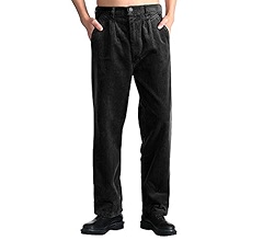 【DISCERNMENT】Unisex Slick Corduroy Cargo Pants DISCERNMENT (ディーサーメント) - 男女兼用スリック