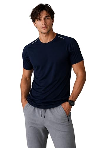 Image of Men's Dark Navy Performance T-Shirt