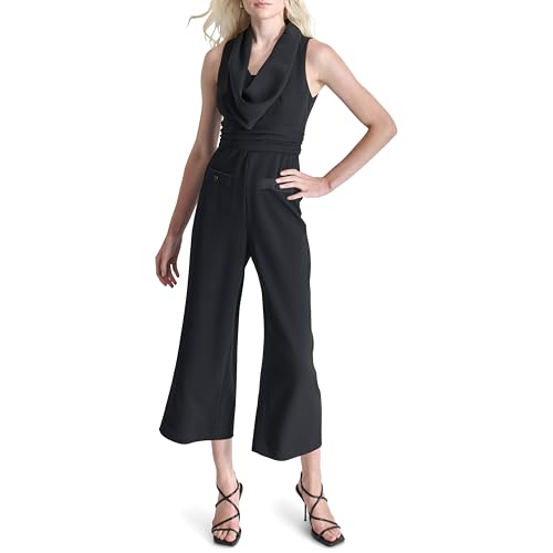 Robe plissée DKNY manches longues anti-froissement coupe évasée confort total