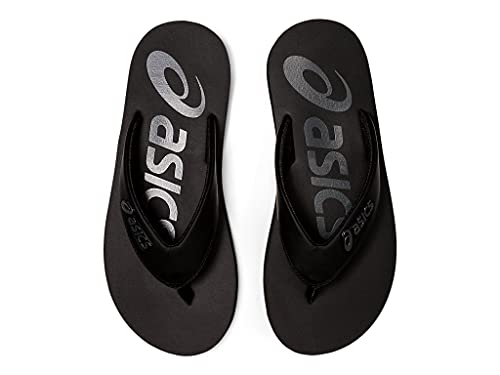 Image of ASICS Zorian Bm Black /Dark Grey Slippers - 7 UK (41.5 EU) (8 US) (1173A009)