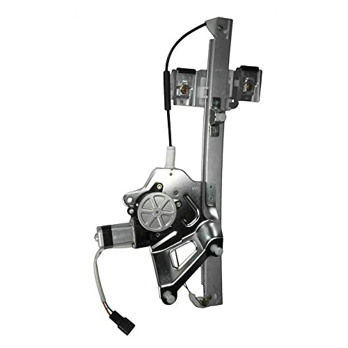 Image of TRQ Front Right Power Window Regulator & Motor Assembly Passenger Side Compatible with 2000-2005 Buick Lesabre