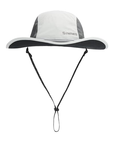 Simms Men's Superlight Solar Sombrero, Floating Fishing Boonie Hat, UPF 50