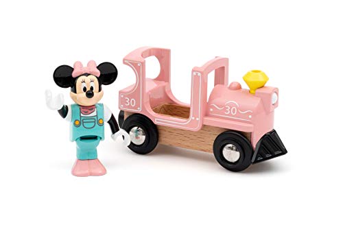 BRIO World 32288 Minnie Maus Lokomotive - Zubehör Holzeisenbahn - Empfohlen ab 3 Jahren – Bild 6