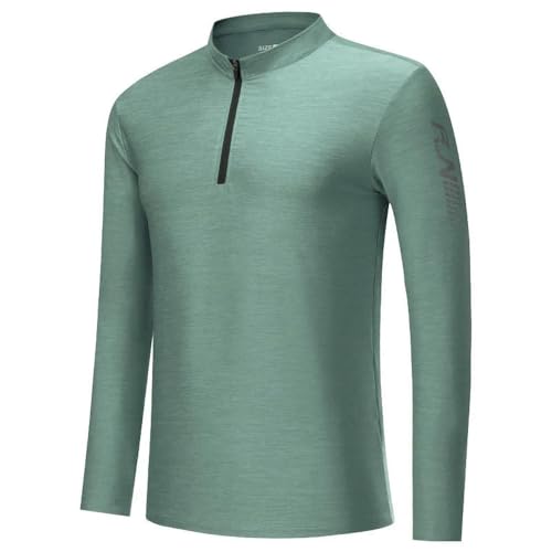 T-shirt de fitness long respirant et compression dry fit pour homme