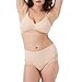 SPANXsmooth Undie-tectable Lace Hi-Hipster - Comfortable Core Control - Lace Shapewear - No Visible Panty Lines - Soft Nude - Small