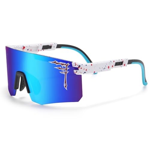 FIXEROS Two Sizes Polarized Baseball Sunglasses For Adults and Youth Boys Girls Kids UV400 Men Women Cycling Outdoor Sports Sun Glasses-FAY10