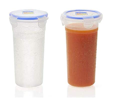 SHEEJAI DPV (SKI) Lock & Seal Leakproof Multi use Tumbler (640 ml) Set of-2