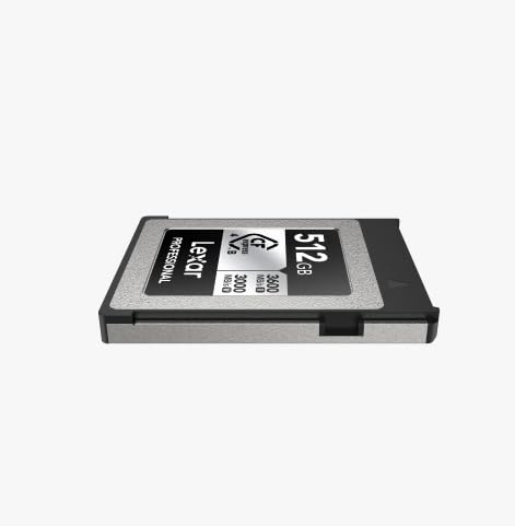 Image of Lexar Professional Silver CFexpress 4.0 Type B Card 512GB, 3600MB /s Read, 3000MB /s Write, Ultra-Fast Memory Card for 8K Video & Photography