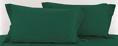 Bossi Coppia federe 3 volani col. 42 Verde Scuro