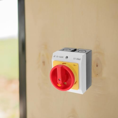 Interruptor de carga estanco para corte de corriente con aislamiento total y protección exterior 4