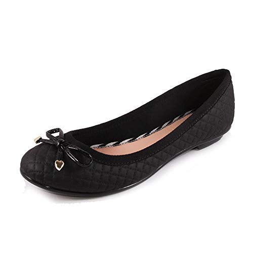 Sapatilha Feminina Moleca 5027.1223 Preta