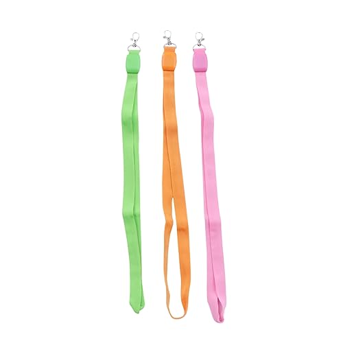 Porte-clés lumineux nylon lot 7 cordon couleur aléatoire pour clés et sac