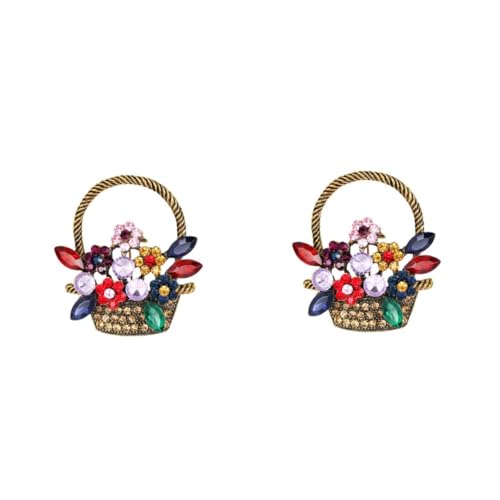 Brooche vintage colorée Montpin pour sublimer un vêtement terne sans l'abîmer