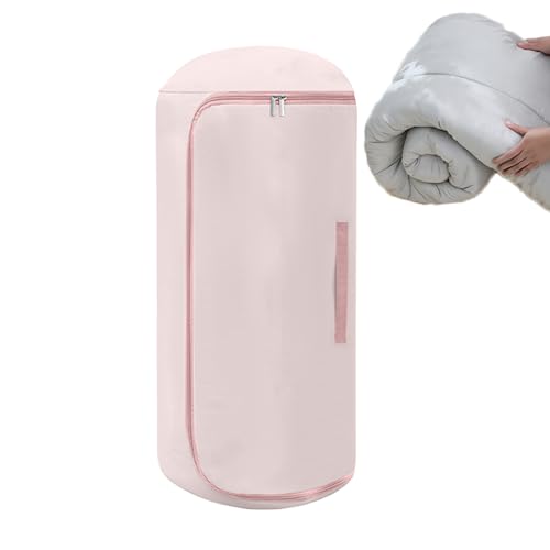 Organizador de compresión cilíndrica, impermeable, reutilizable y compresible, para mudanza, bolsas de almacenamiento, para equipaje, maletas, mochilas, viaje y armario